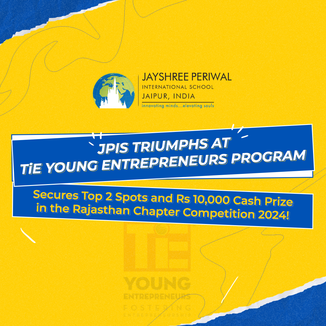 TiE Young Entrepreneurs Program Rajasthan Chapter Level Competition 2024